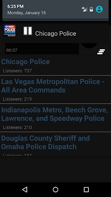 Police Scanner Multi-Channel P screenshots