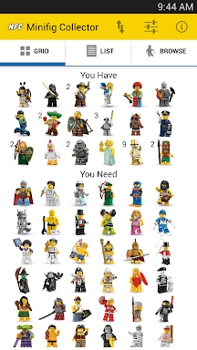 Minifig Collector for LEGO® screenshots
