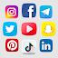 All social media browser in one app icon