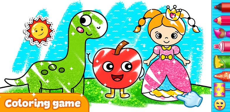 Fun Coloring games for kids screenshots