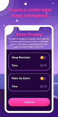 Sweet Dreams-sleep on time screenshots