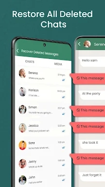 Recover Deleted Messages All screenshots