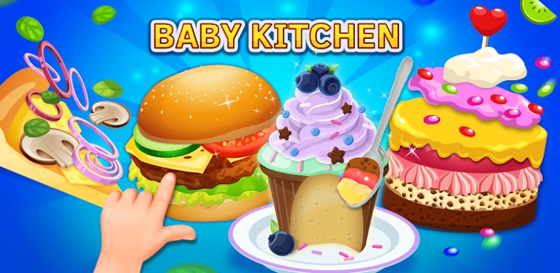 Baby kitchen game Burger Chef screenshots