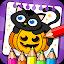 Halloween - Coloring & Games icon