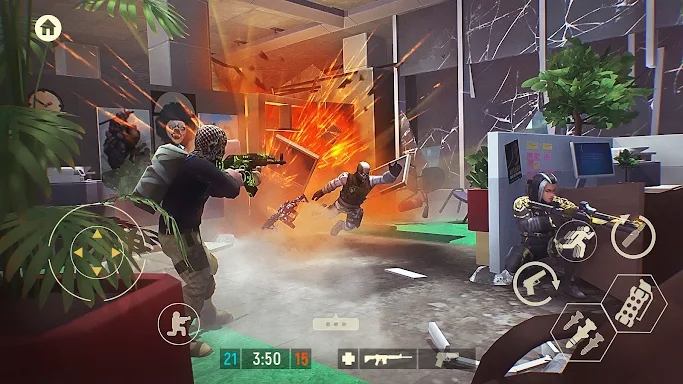 Tacticool: Tactical fire games screenshots
