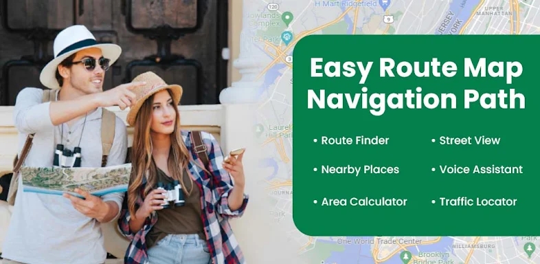 Easy Rout Map: Navigation Path screenshots