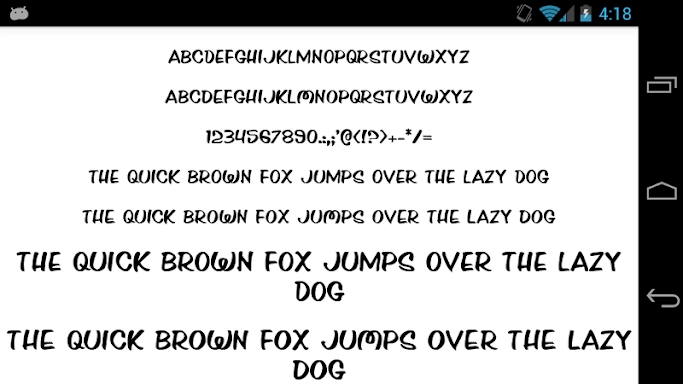 Comic Fonts Message Maker screenshots