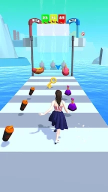 Girl Runner 3D screenshots
