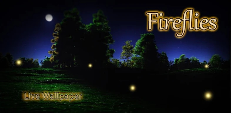 Fireflies Live Wallpaper screenshots