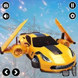 Flying Car Shooting - Car Game