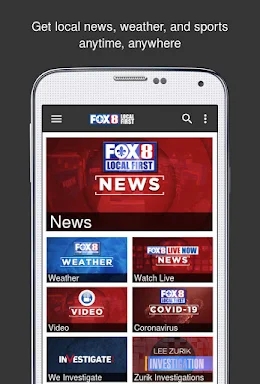 FOX 8 WVUE Mobile screenshots