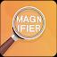 Magnifying glass - Flashlight icon