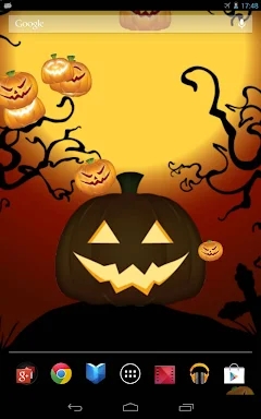 Halloween Pumpkin Live WP screenshots