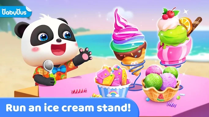 Little Panda's Ice Cream Stand screenshots
