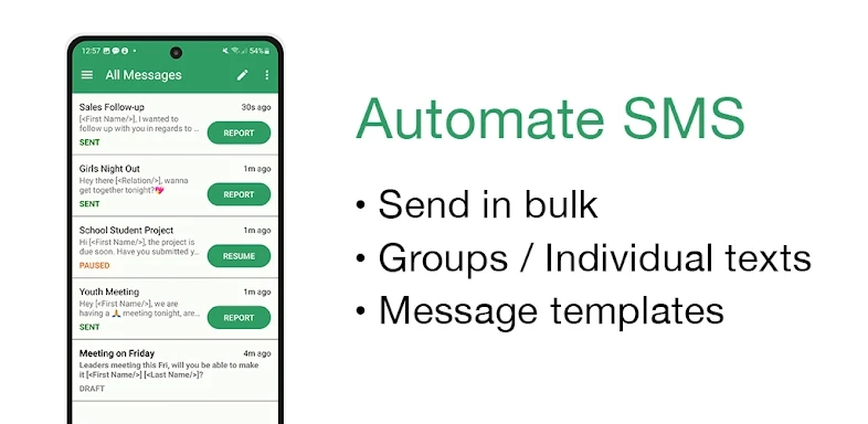 Reach: Mass Text for Business screenshots