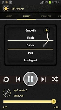 MP3 Player for Android screenshots