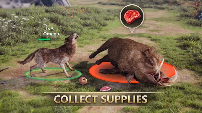 Wolf Game: Wild Animal Wars screenshots