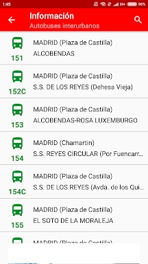 Bus Madrid Metro Cercanias ES screenshots