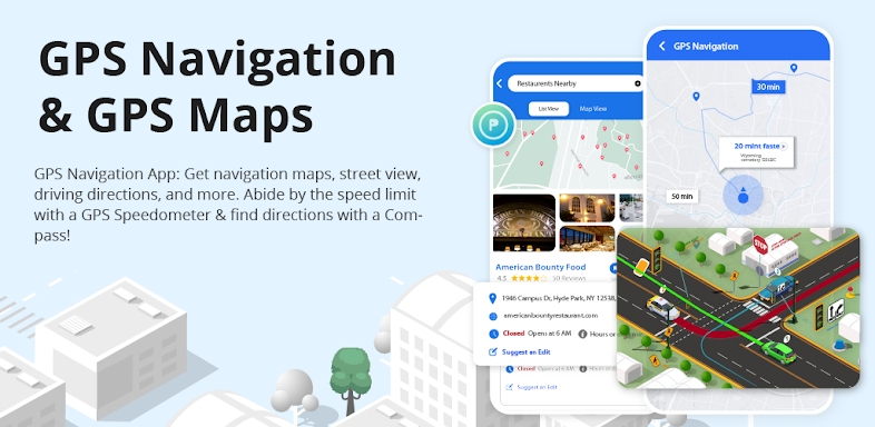GPS Navigation-Street View Map screenshots