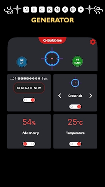 Crosshair & Nickname Generator screenshots