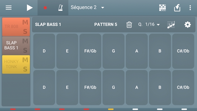 MIDI Sequencer screenshots