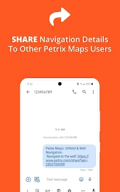 Petrix Maps Oilfield Navigator screenshots