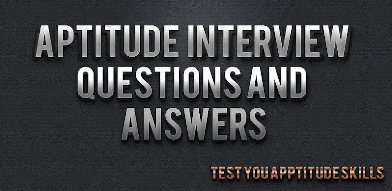 Aptitude Interview Questions screenshots