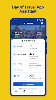 Ryanair screenshots