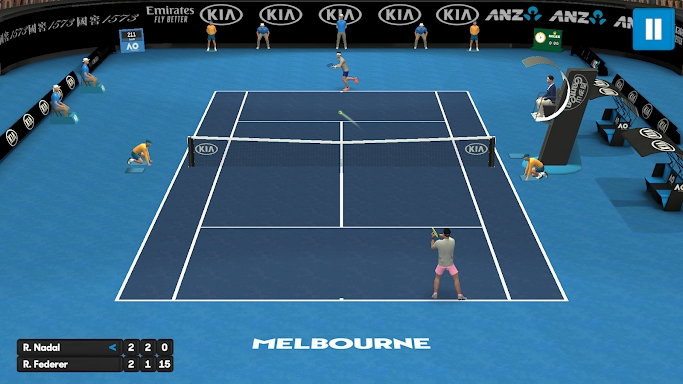 Australian Open Game screenshots