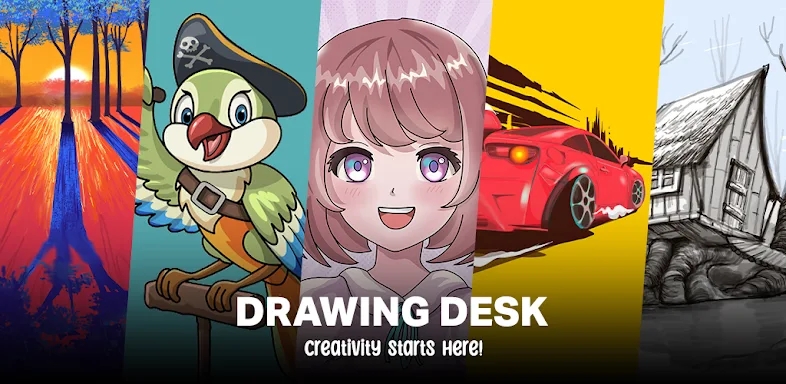Drawing Desk: Draw, Paint Art screenshots