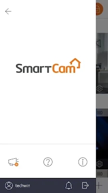 Wisenet SmartCam+ screenshots