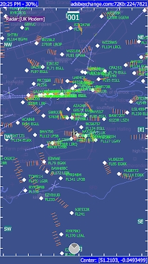 ADSB Flight Tracker screenshots