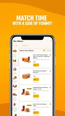 McDonald’s India Food Delivery screenshots