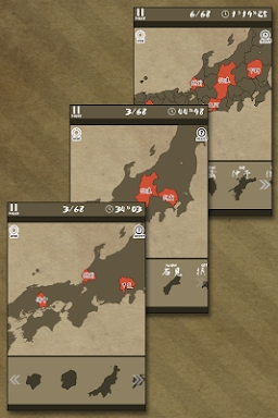 E. Learning OldJapanMap Puzzle screenshots