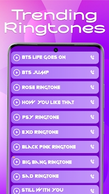 Kpop Ringtones - Kpop Songs screenshots