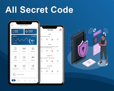All Secret Codes for Android screenshots