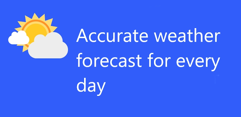 Daily weather forecast screenshots