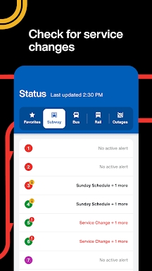 The Official MTA App screenshots