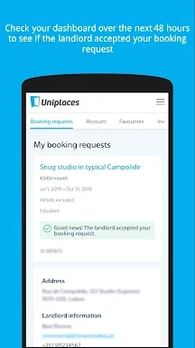 Uniplaces: Apartments, rooms & beds for rent screenshots