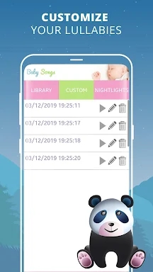 Baby Songs & lullaby: sounds for bedtime & naptime screenshots