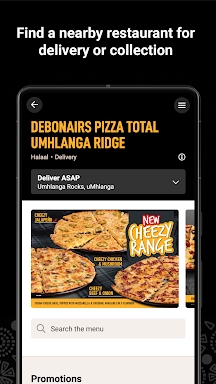 Debonairs Pizza screenshots