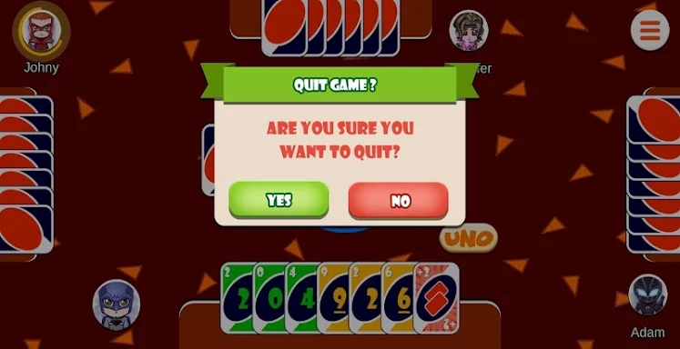 Uno Card Game screenshots