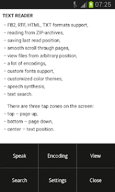 Text Reader screenshots