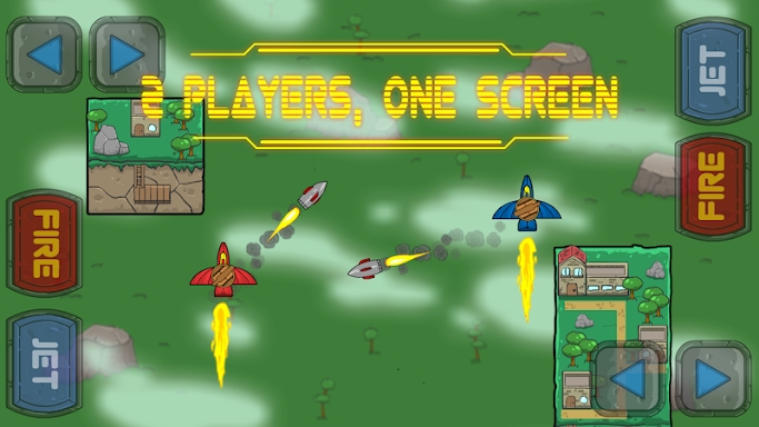 2 Players Duel (hotseat multiplayer) screenshots