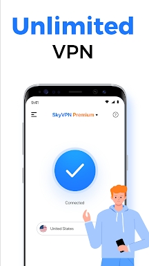 SkyVPN - Fast Secure VPN screenshots