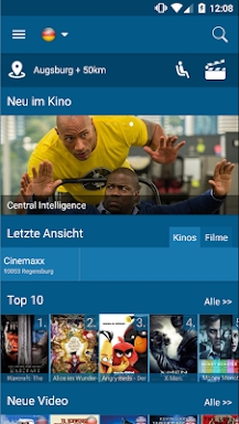 AbInsKino: Kinoprogramm mit Sp screenshots