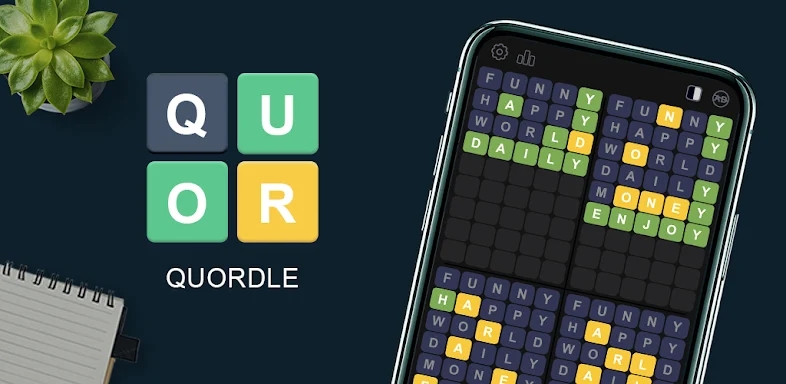 Quordle - Daily Word Guess screenshots