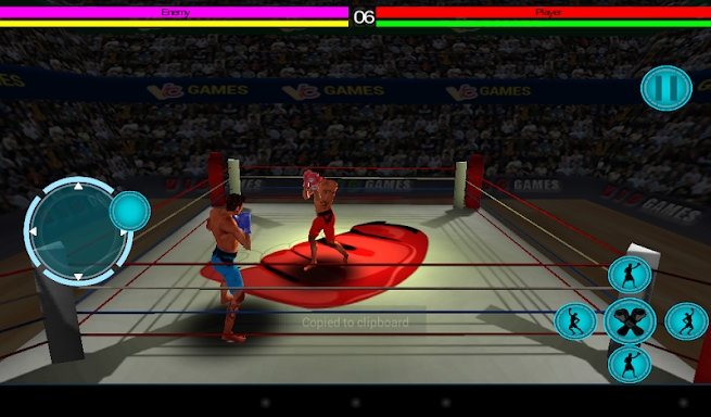 3D boxing game screenshots