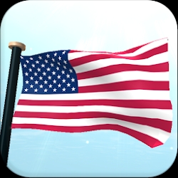 US Flag 3D Free Live Wallpaper
