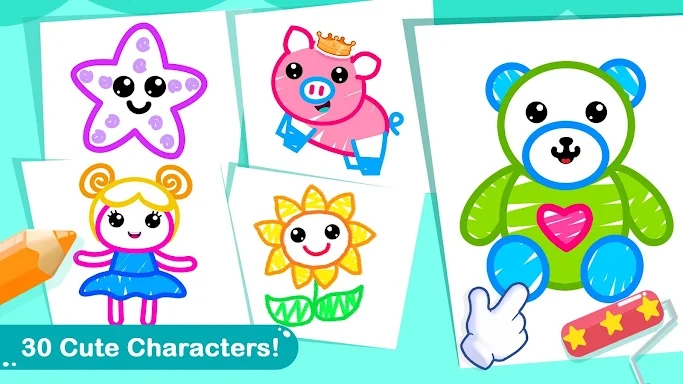 Kids Drawing Games: Coloring screenshots